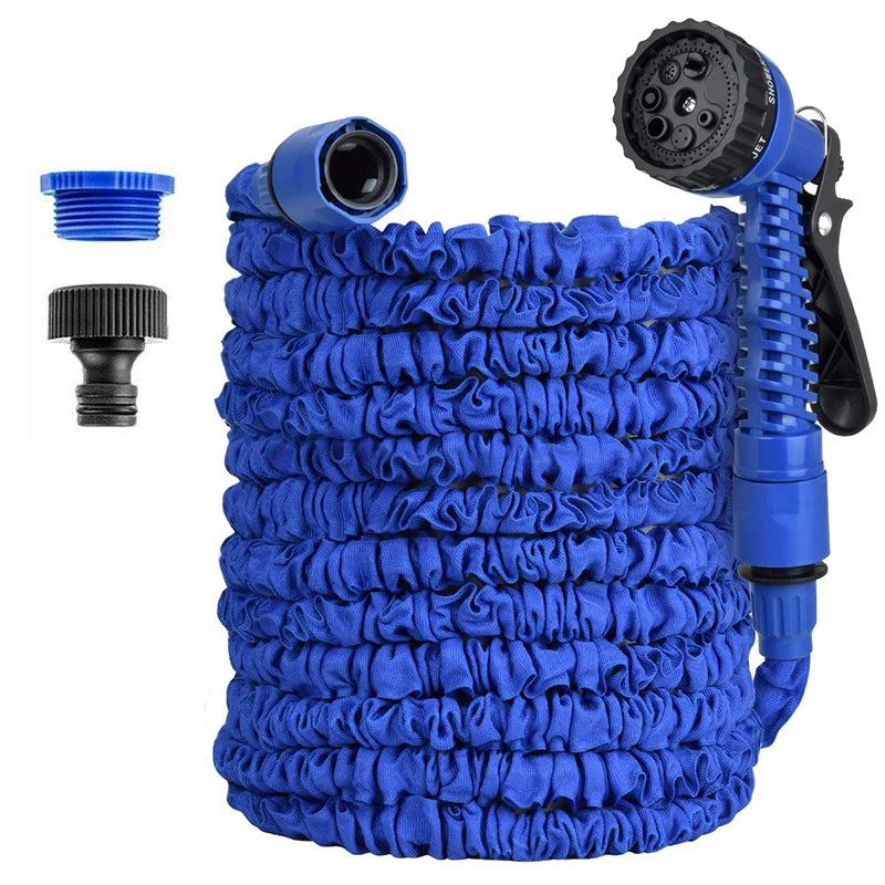 Garden Hose Pipe Water Hose Expandable Magic Hose 7 Patterns Water Gun Foam Pot flexible reels hose Car Wash Gun Sprayer
